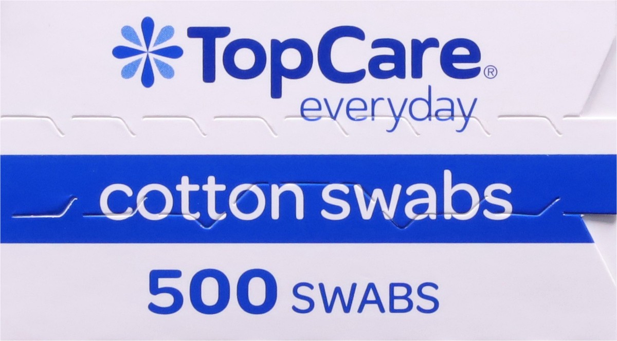 slide 6 of 13, TopCare Everyday Paper Sticks Double-Tipped Cotton Swabs 500 ea, 500 ct