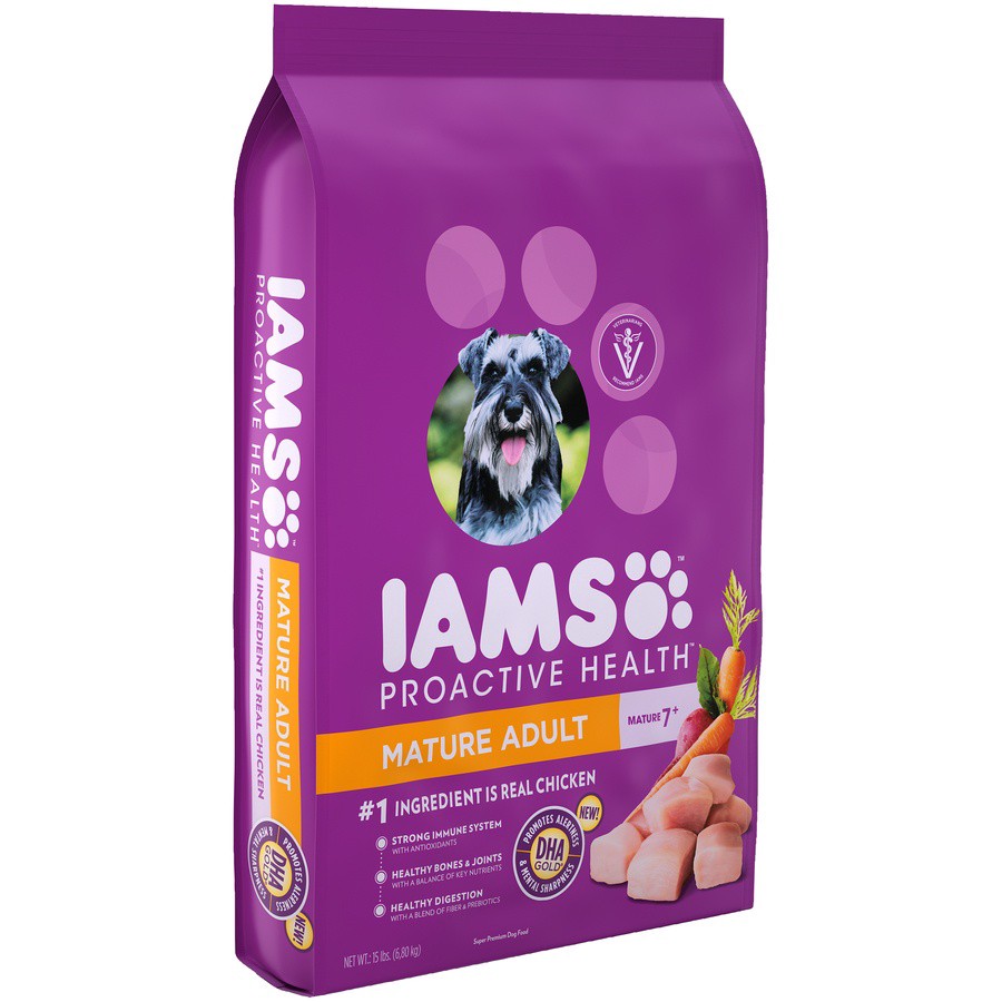 slide 4 of 9, Iams Dog Activmaturity, 15 lb