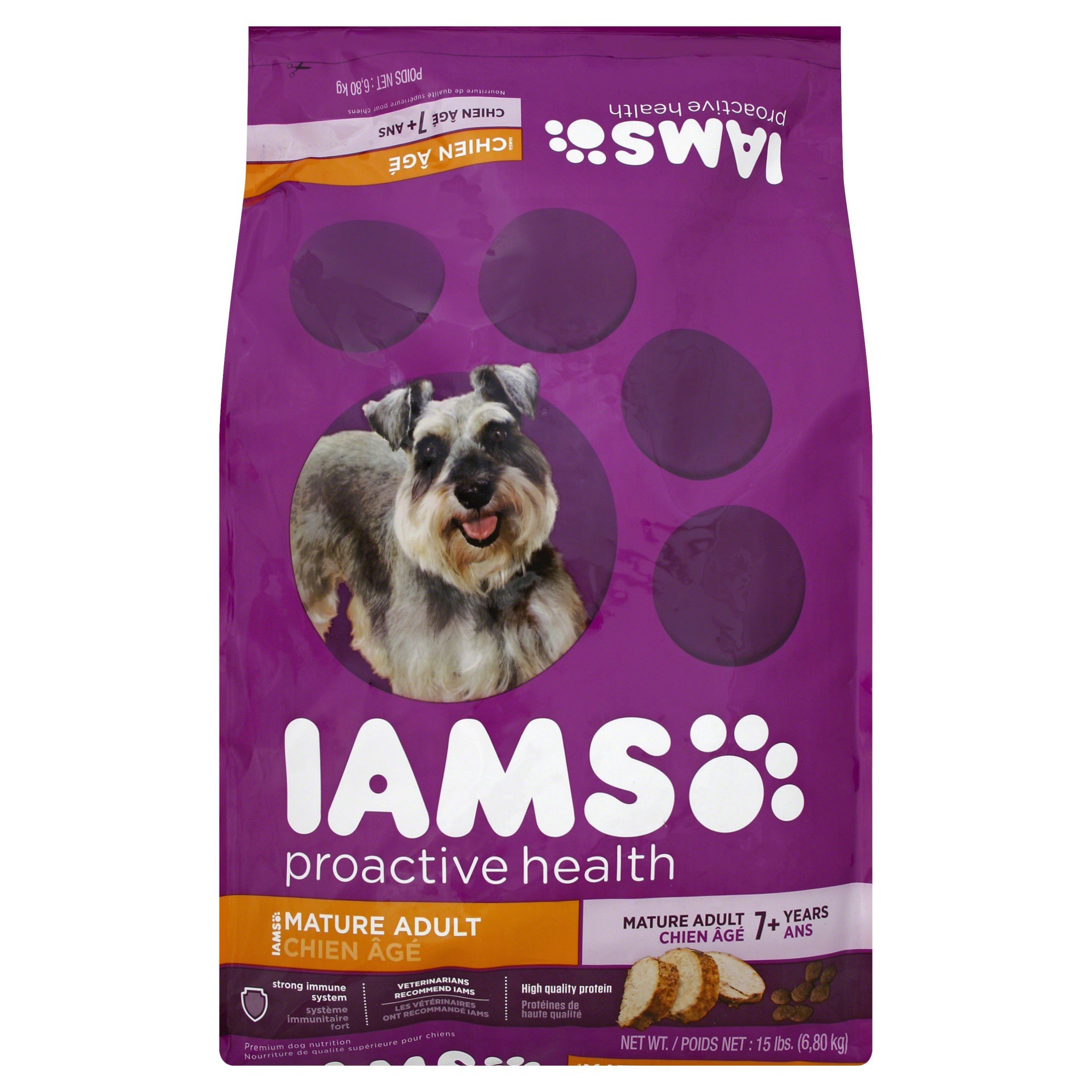 slide 1 of 9, Iams Dog Activmaturity, 15 lb