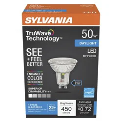 Sylvania TruWave50-Watt PAR16 Daylight LED Flood Light Bulb