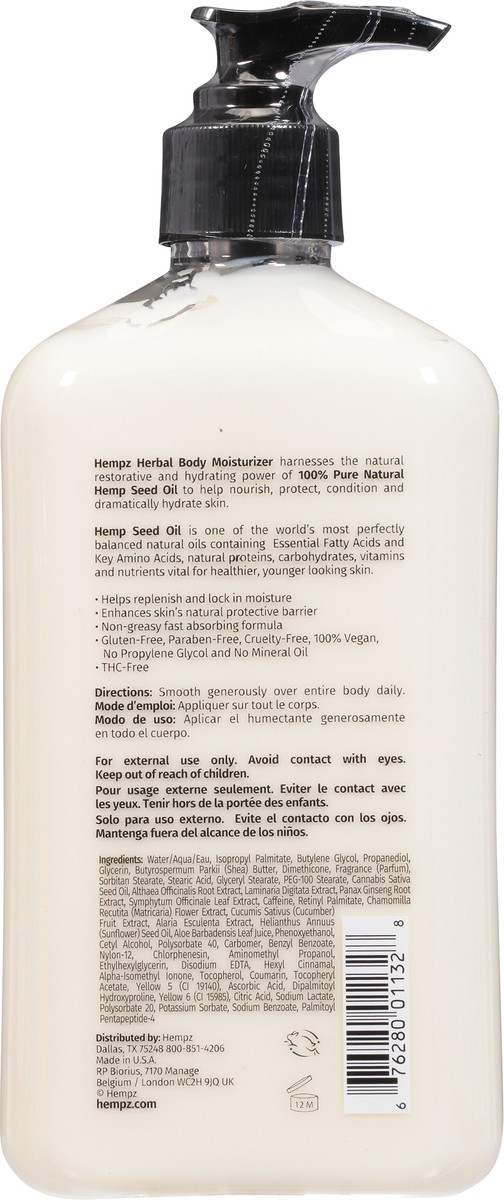 slide 8 of 9, Hempz Age Defying Herbal Body Moisturizer 17 fl oz, 17 oz