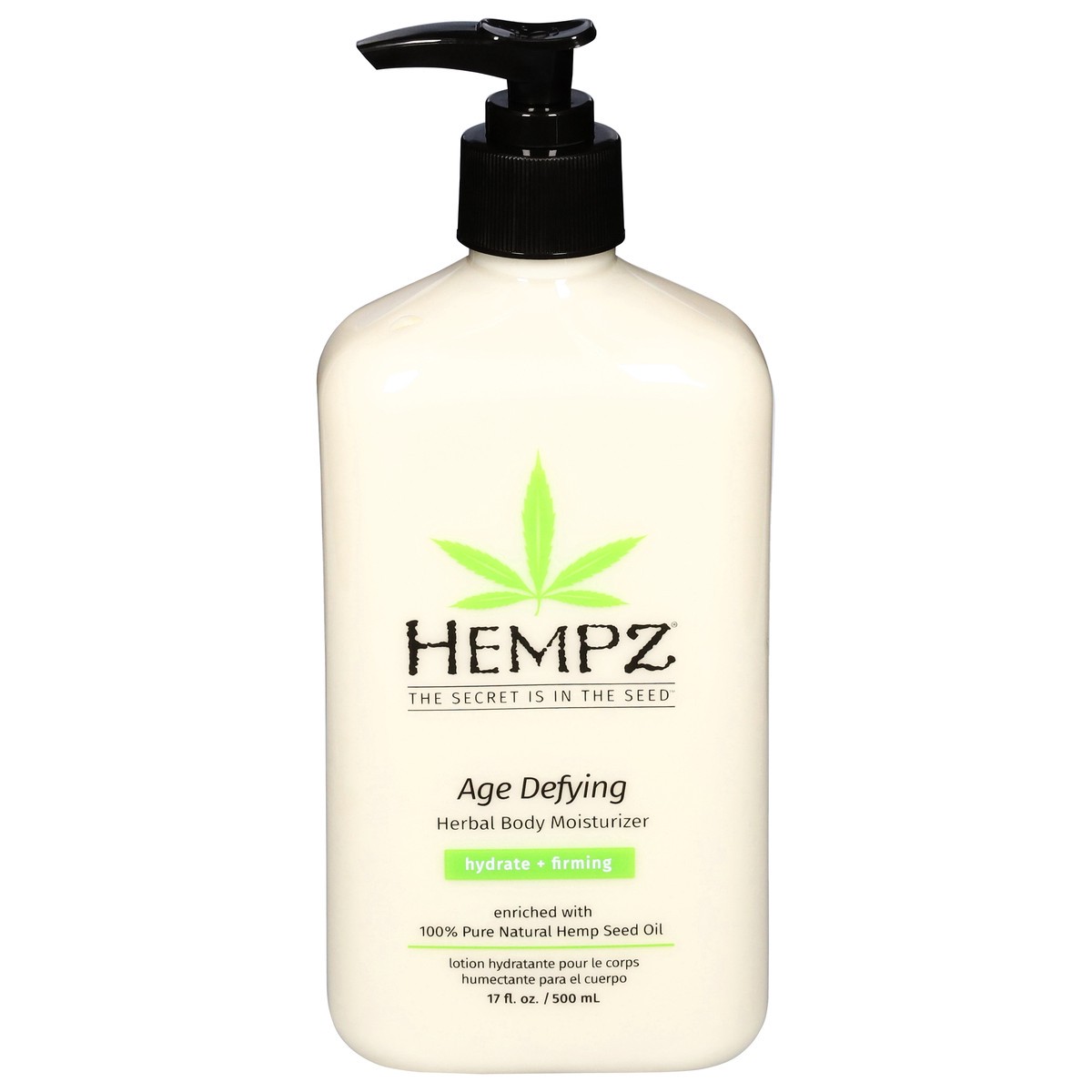 slide 1 of 9, Hempz Age Defying Herbal Body Moisturizer 17 fl oz, 17 oz