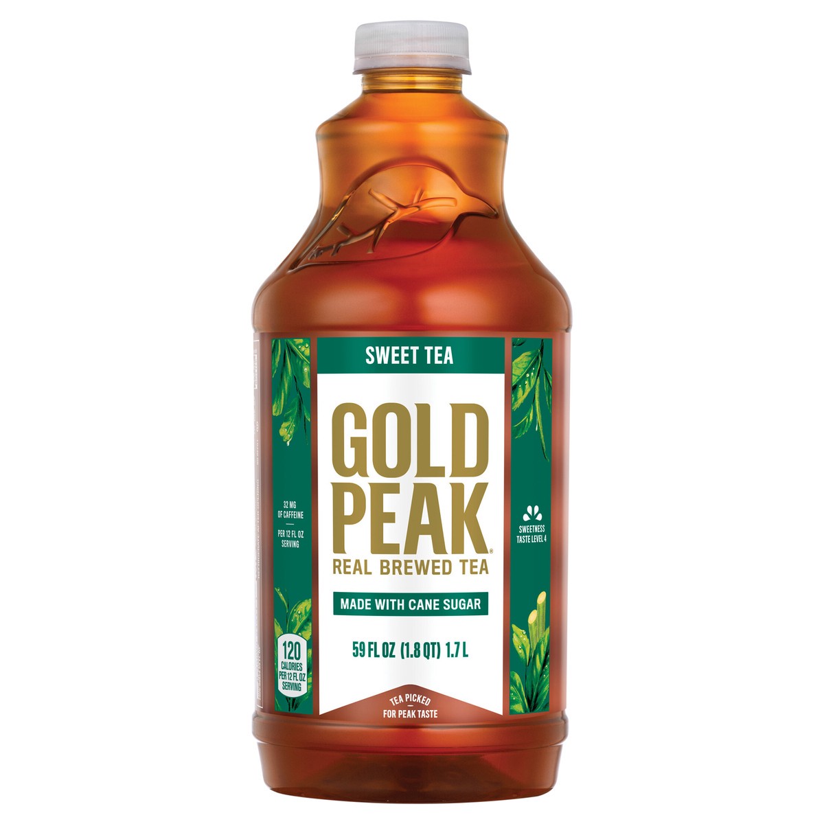 slide 1 of 7, Gold Peak Sweetened Black Tea Bottle, 59 fl oz, 59 fl oz