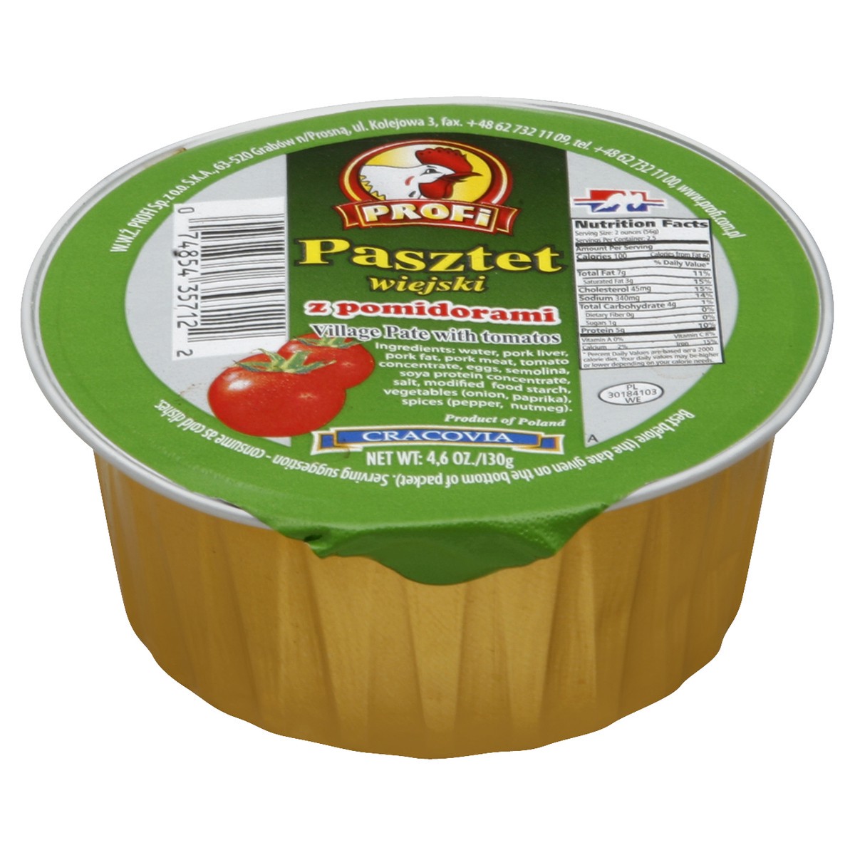 slide 2 of 3, Cracovia Village Pate 4.6 oz, 4.6 oz