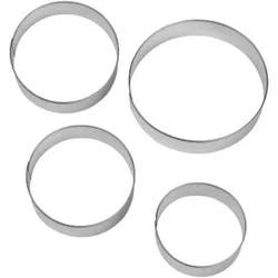 Wilton 4-Piece Nesting Circle Cookie Cutters