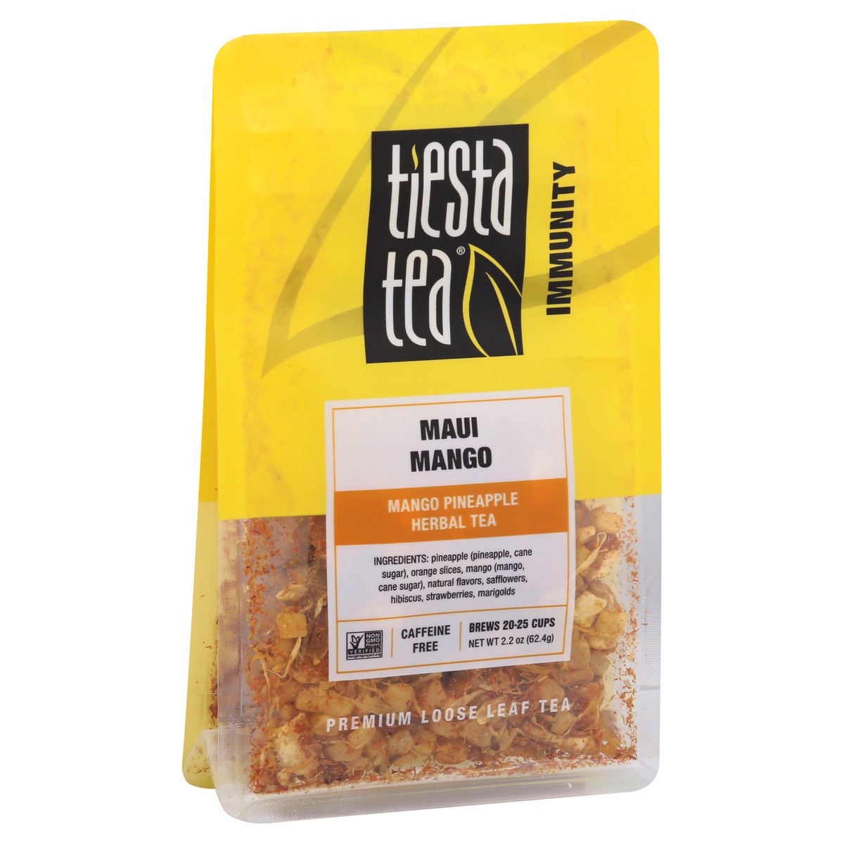 slide 3 of 9, Tiesta Tea Immunity Loose Leaf Maui Mango Herbal Tea 2.2 oz, 2.2 oz
