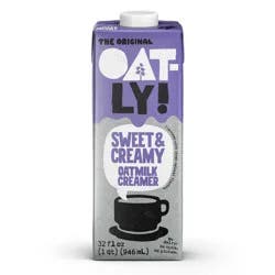 Oatly Oatmilk Creamer Sweet & Creamy 32 oz