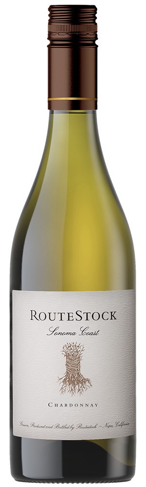 slide 1 of 2, RouteStock Chardonnay, Sonoma Coast, 750 ml