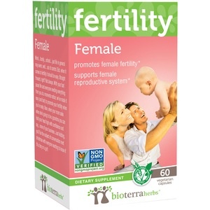 slide 1 of 1, Herbtheory Herbtheory Female Fertility Capsules, 60 ct