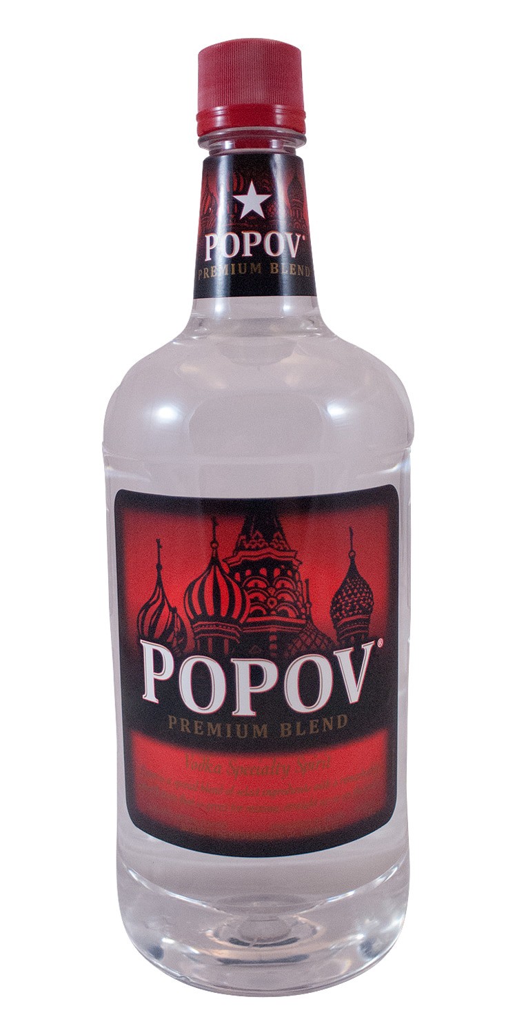 slide 1 of 1, Popov Premium Blend Vodka 1.75 Liters, 1.75 liter