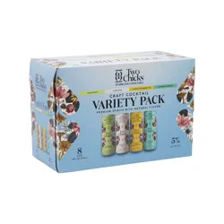Two Chicks Craft Variety Rtd Cocktail 8 Pk