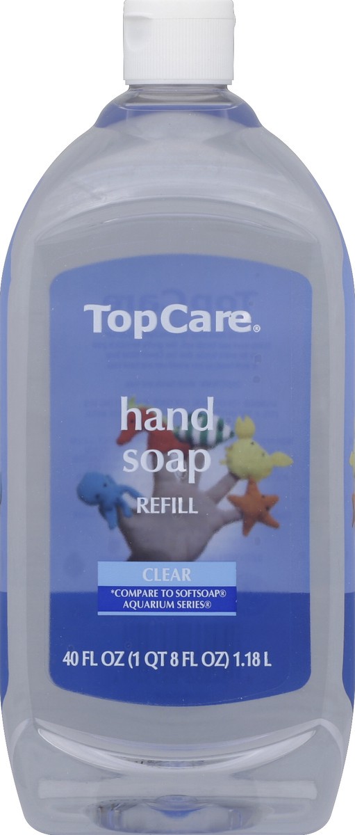 slide 5 of 6, TopCare Hand Soap Refill, Clear, 40 fl oz
