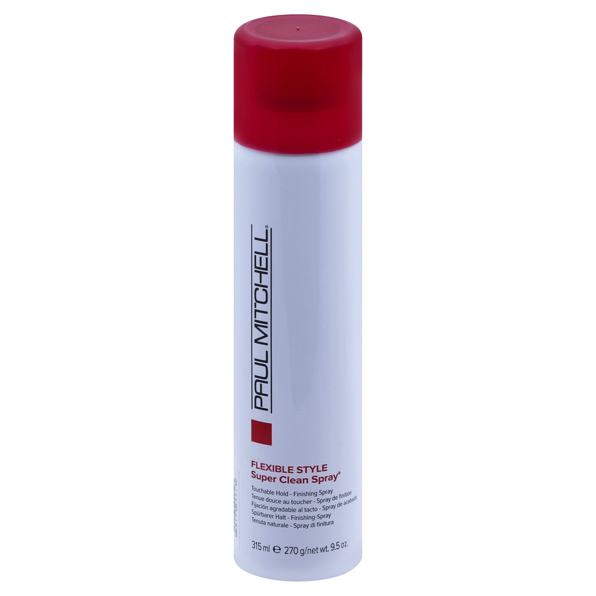 slide 1 of 1, Paul Mitchell Hair Spray Flexible Style Super Clean, 9.5 oz