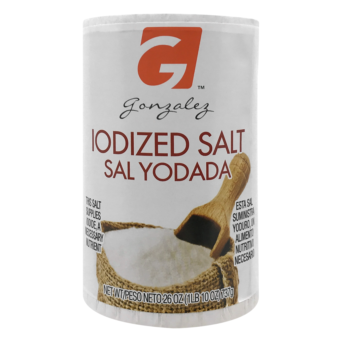 slide 1 of 1, Northgate Iodized Salt, 26 oz