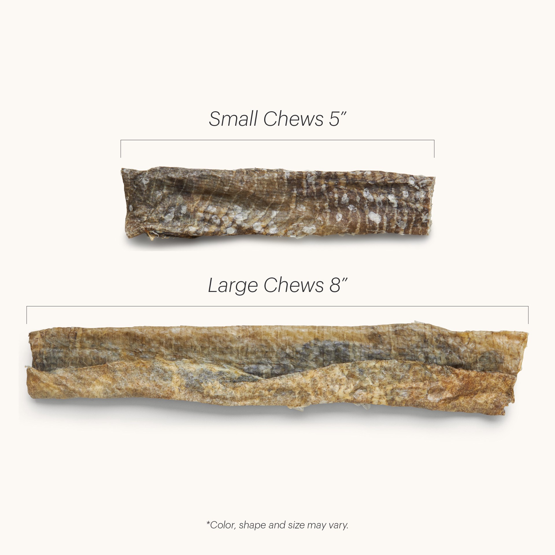 slide 3 of 6, The Honest Kitchen Ocean Chews™ Crispy Cod Fish Skins Dog Treats, 2.75 oz (Beams™), 2.75 oz