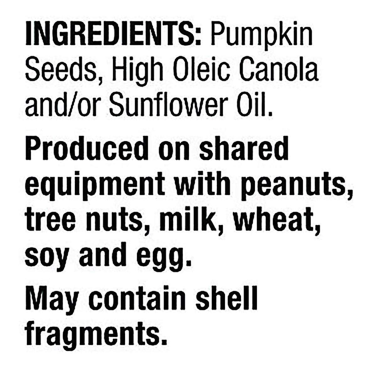 slide 4 of 5, NoSalt Pumpkin Seeds, 6 oz