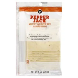 Publix Pepper Jack Cheese Slices