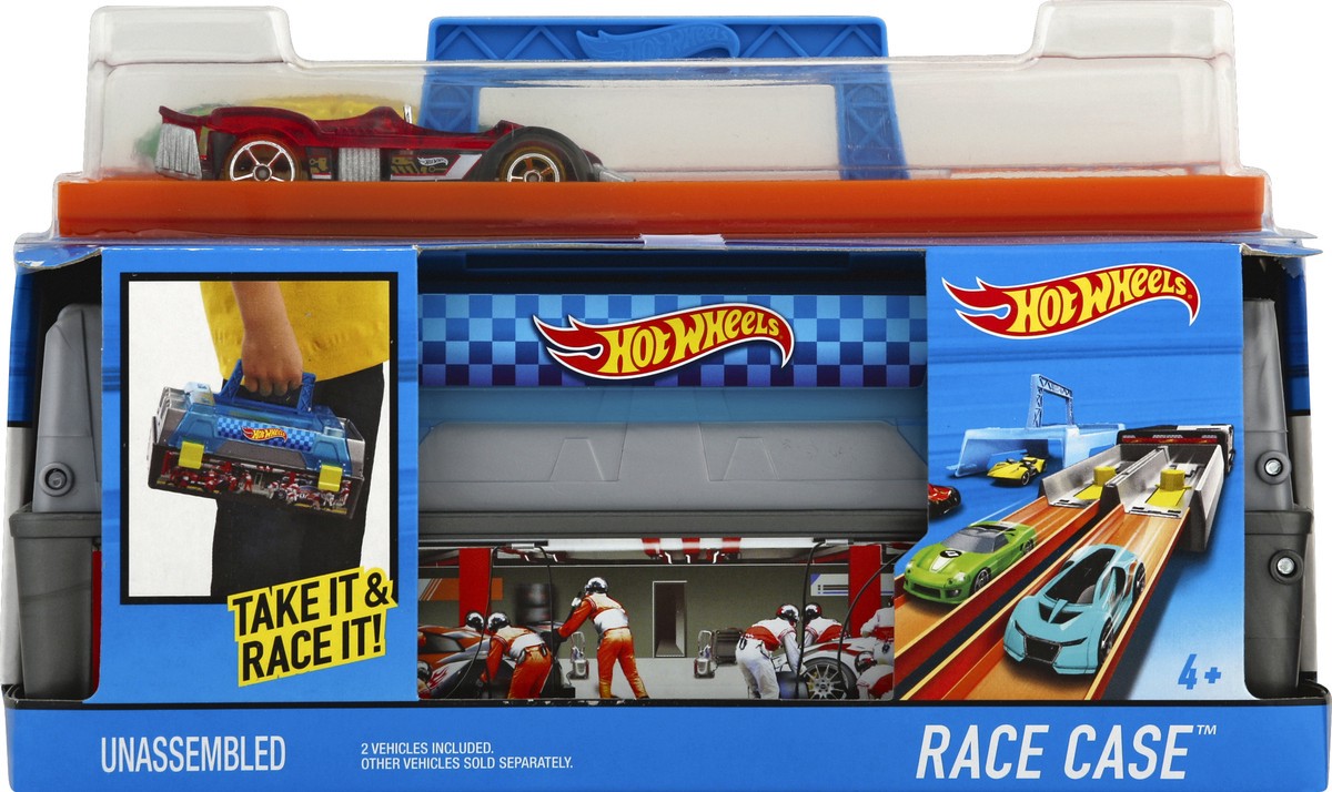 Hot wheels race case track set on sale