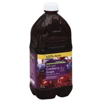 slide 1 of 4, Signature Select Cranberry Concord Grape 100% Juice 64 fl oz, 64 fl oz