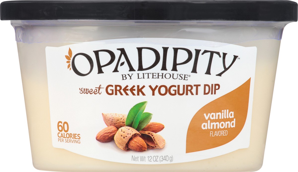 slide 5 of 9, Litehouse Opadipity Vanilla Almond Greek Yogurt Dip, 12 oz