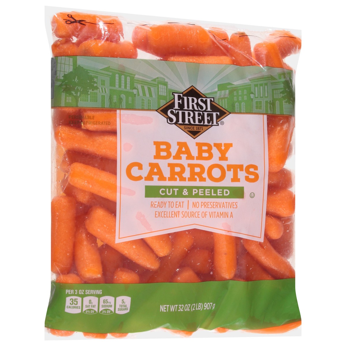 slide 2 of 4, Sun Harvest Mini Peeled Carrots, 32 oz