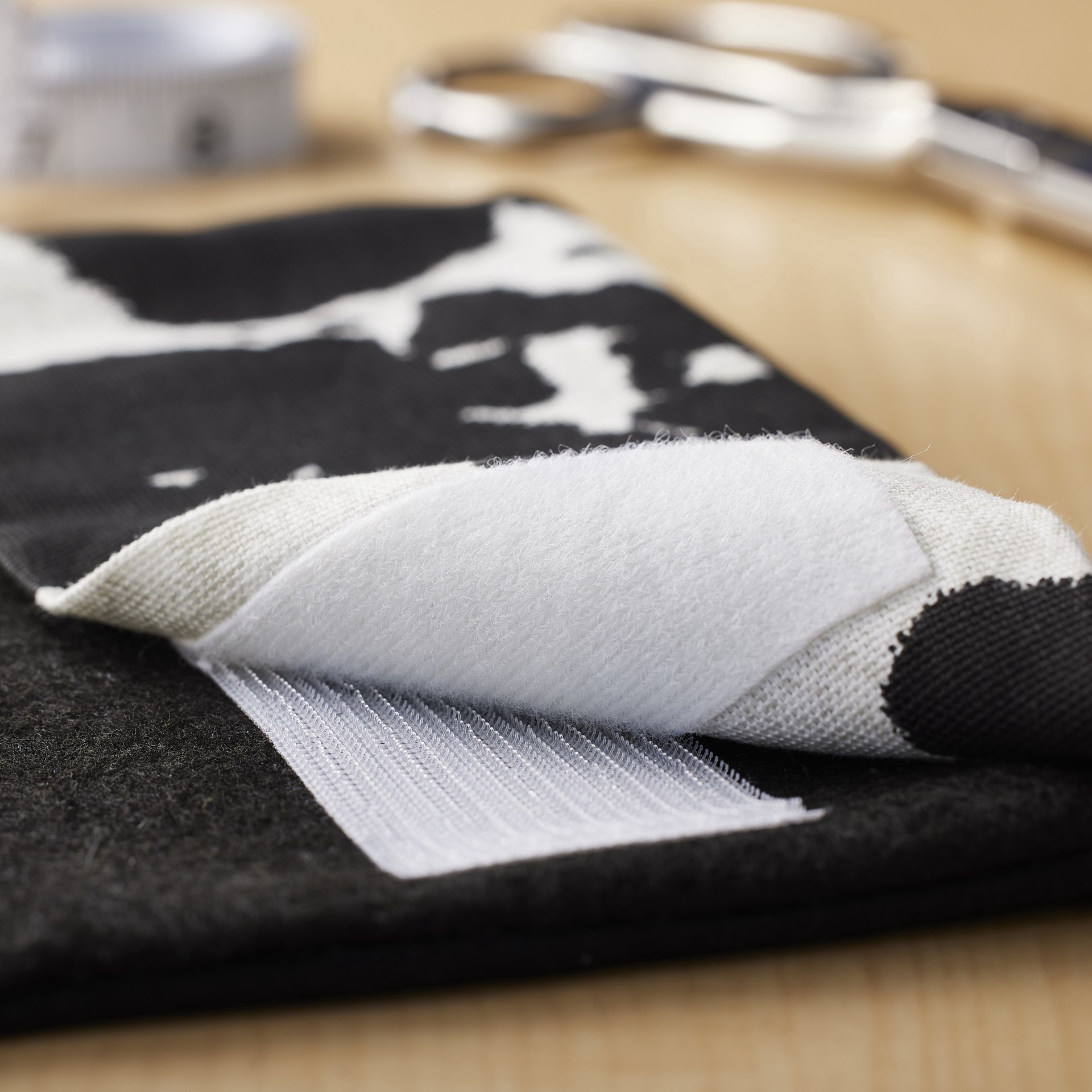 slide 7 of 7, Velcro Brand Sticky Back For Fabrics White Rectangle Fastener, 6 in x 4 in