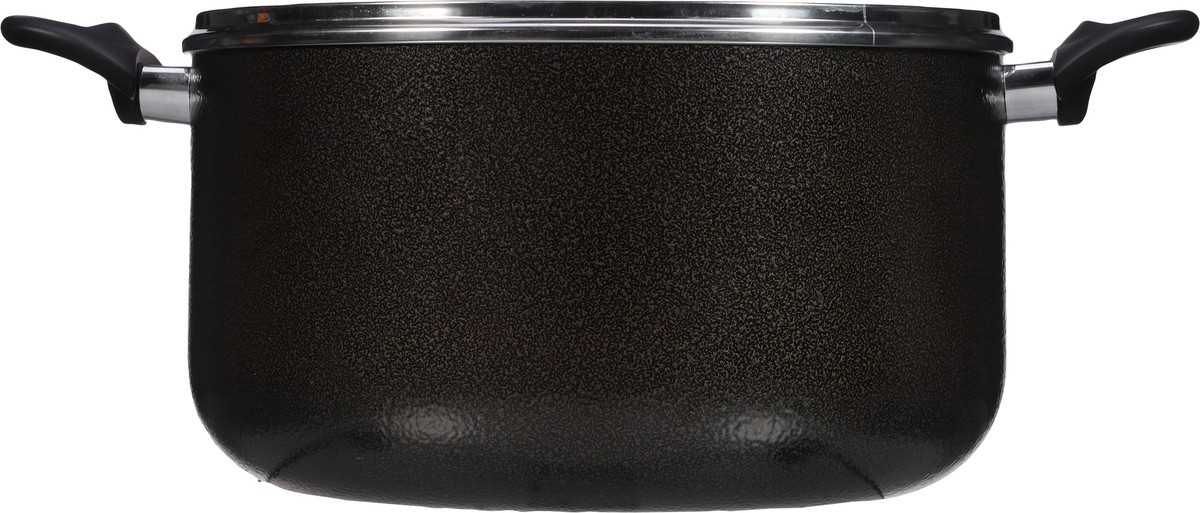 slide 7 of 11, Victoria 12 Quart Aluminum Stock Pot with Glass Lid 1 ea, 1 ct