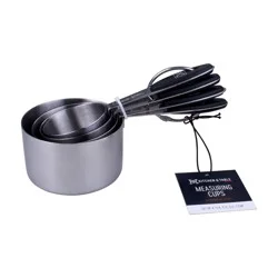 Kitchen & Table by H-E-B Stainless Steel Measuring Cups