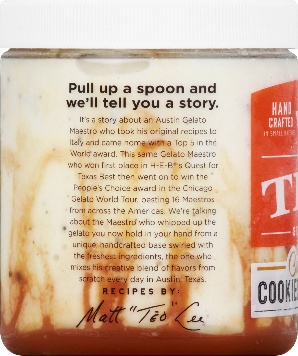 slide 5 of 10, Téo Gelato Gelato, Caramel Cookies & Cream, 1 pint
