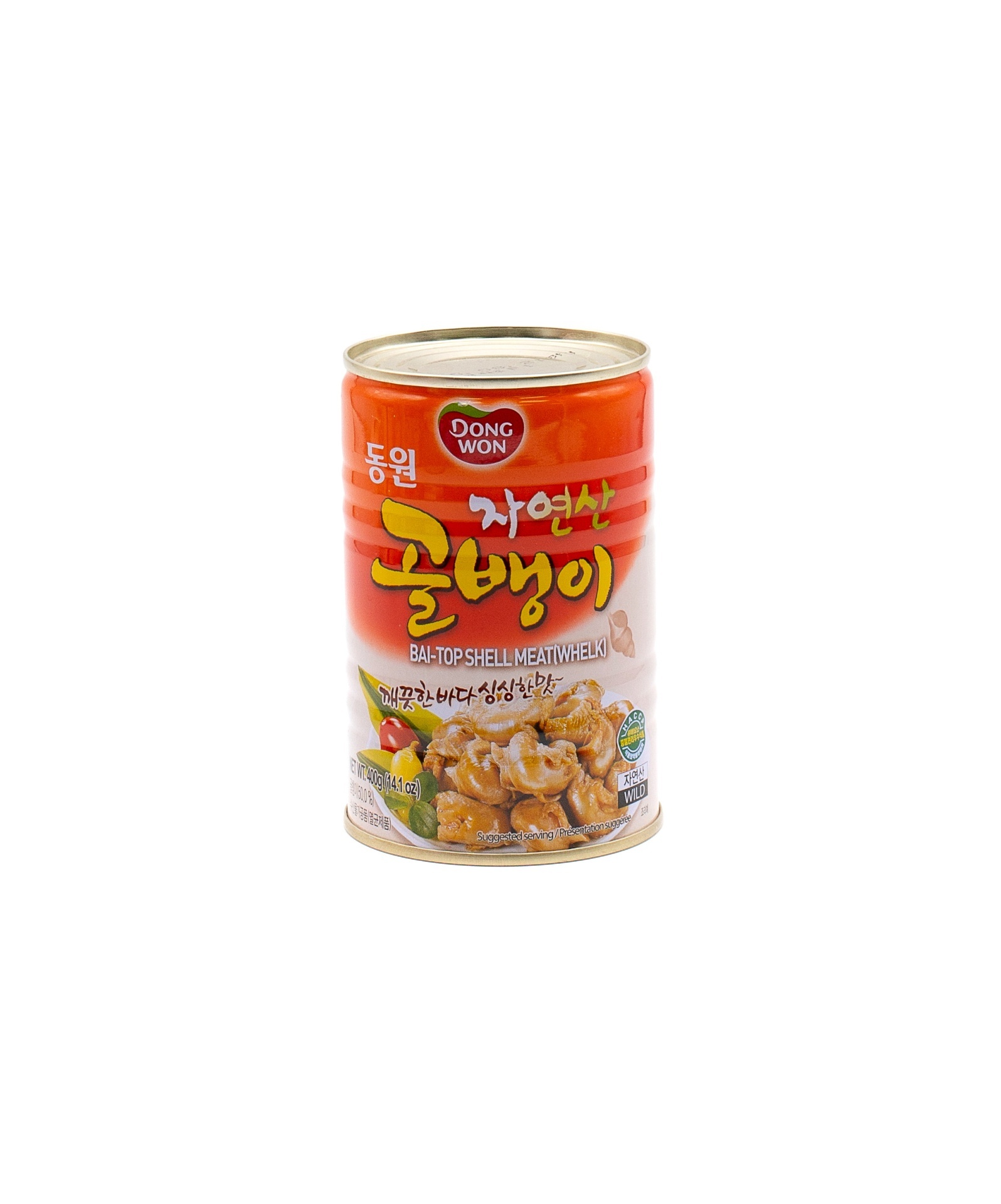 slide 1 of 1, Dongwon Canned Bai-Top Shell Meat with Soy Sauce, 14.1 oz