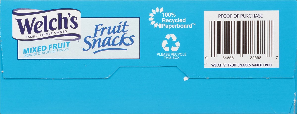 slide 4 of 9, Welch's Fruit Snacks, Mixed Fruit, 0.9 Ounces, 22 Pouches, 19.8 oz