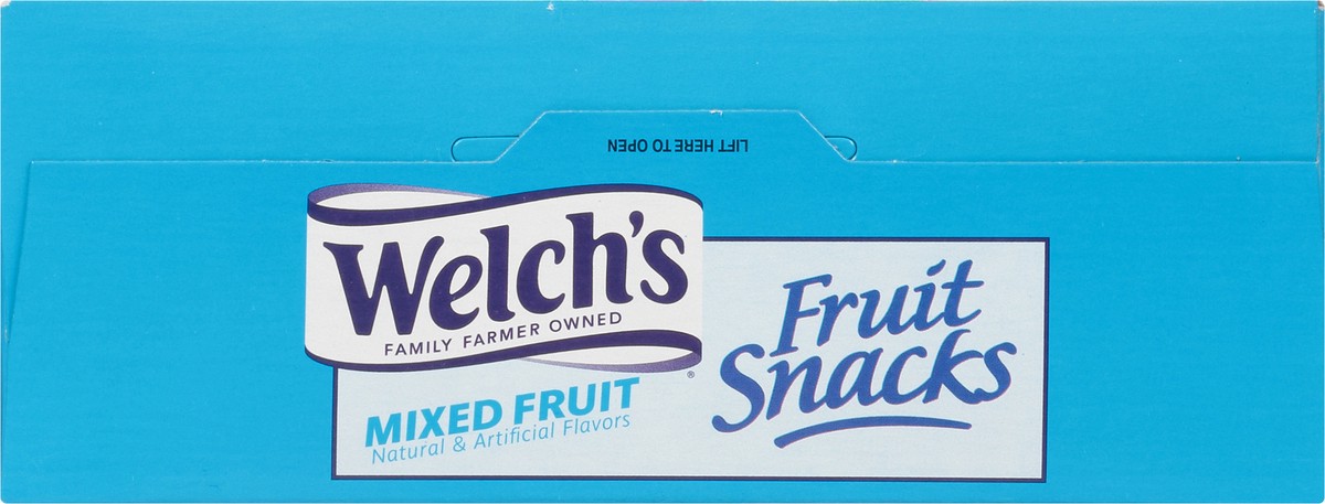 slide 9 of 9, Welch's Fruit Snacks, Mixed Fruit, 0.9 Ounces, 22 Pouches, 19.8 oz