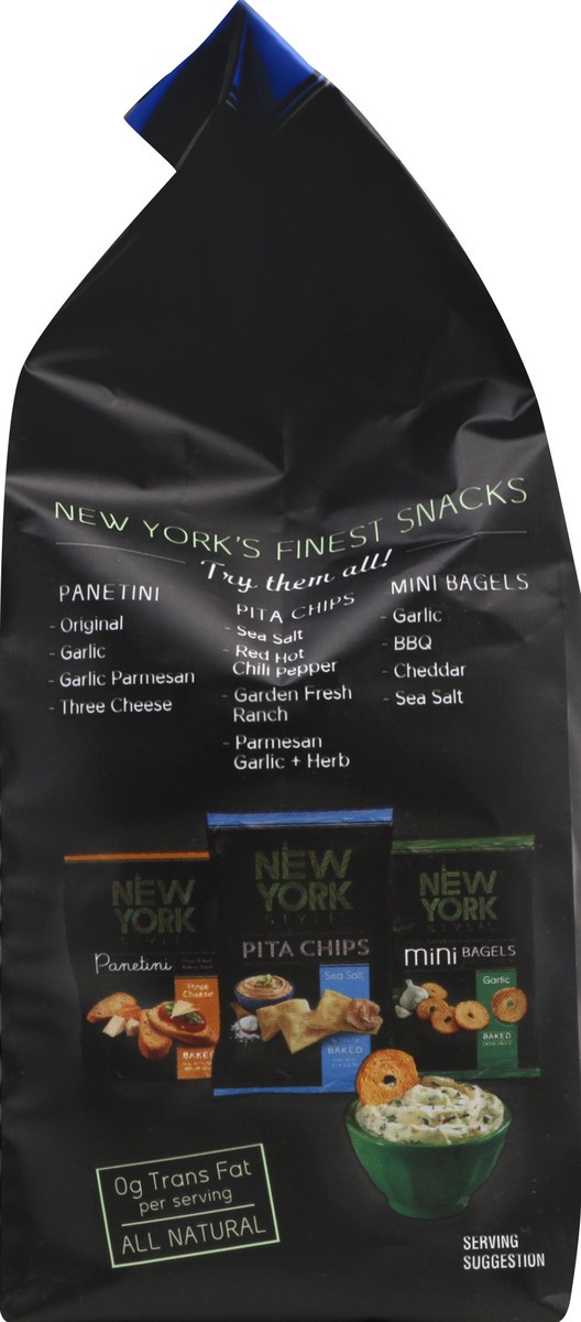 slide 5 of 5, New York Style Bagel Crisps 7.2 oz, 6 oz