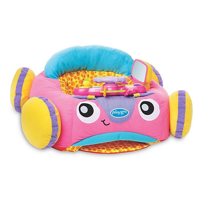 slide 1 of 2, Playgro Music and Lights Comfy Car - Pink, 1 ct