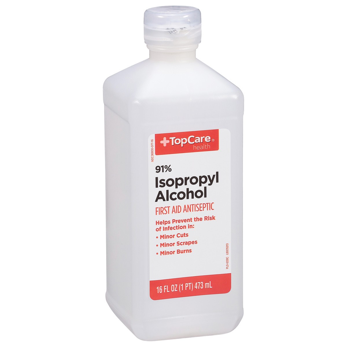 slide 2 of 9, TopCare Health 91% Isopropyl Alcohol 16 fl oz, 16 fl oz