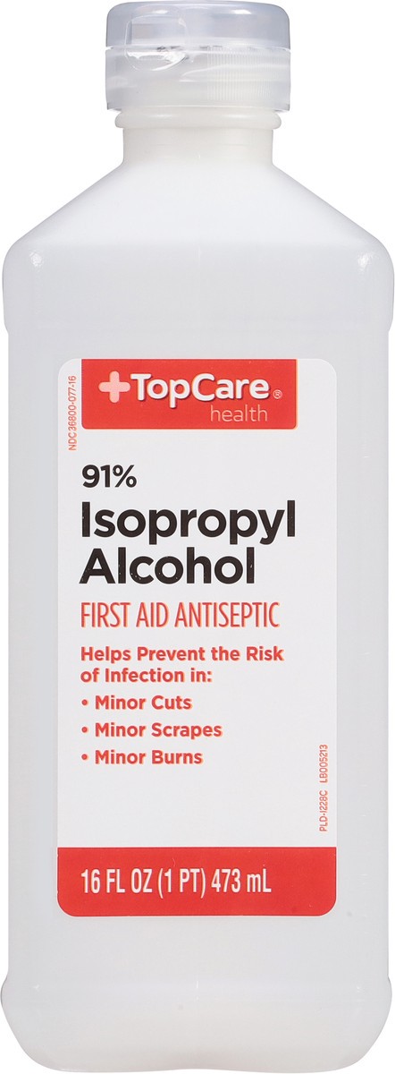 slide 6 of 9, TopCare Health 91% Isopropyl Alcohol 16 fl oz, 16 fl oz