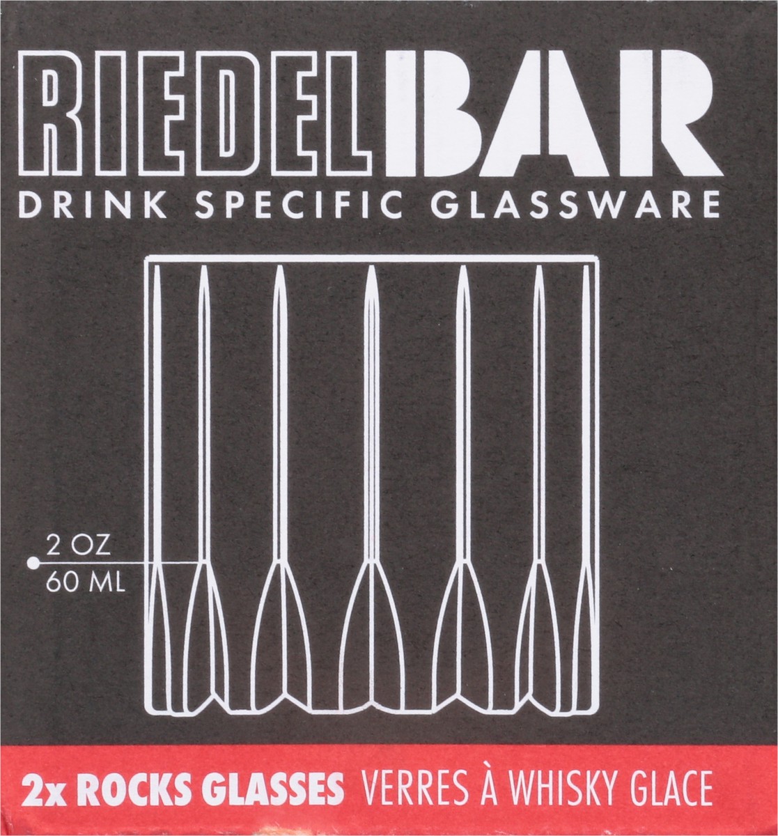 slide 5 of 9, Riedel Riedel Bar Rock Glasses 2 ea, 1 ct