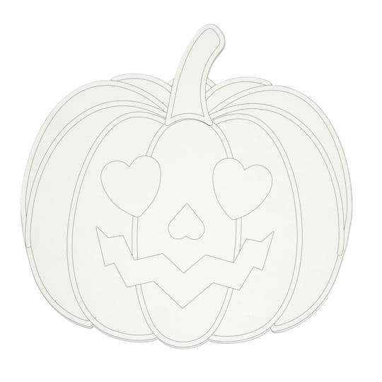 slide 1 of 2, Jack-O'-Lantern Shaped Canvases, 2ct. By Creatology, 2 ct