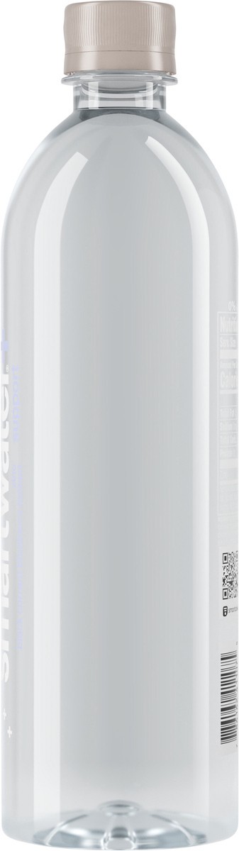 slide 7 of 7, smartwater Zinc Black Currant Blueberry Bottle- 23.7 fl oz, 700 ml