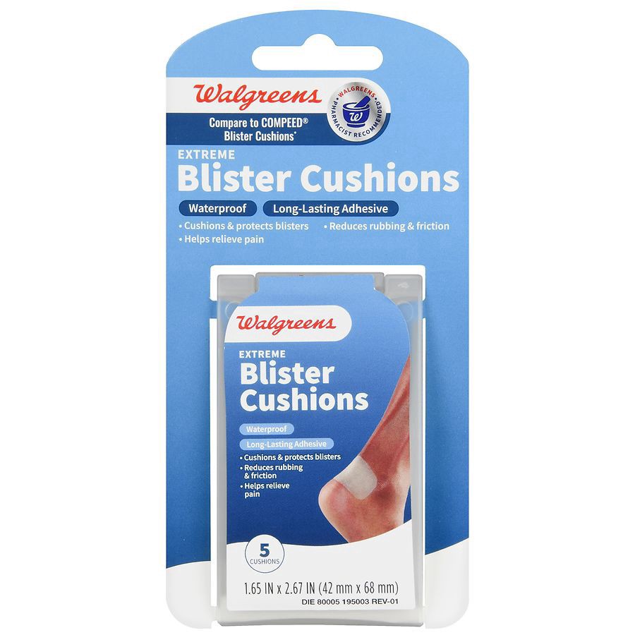 slide 1 of 5, Walgreens Extreme Blister Cushions, 5 ct