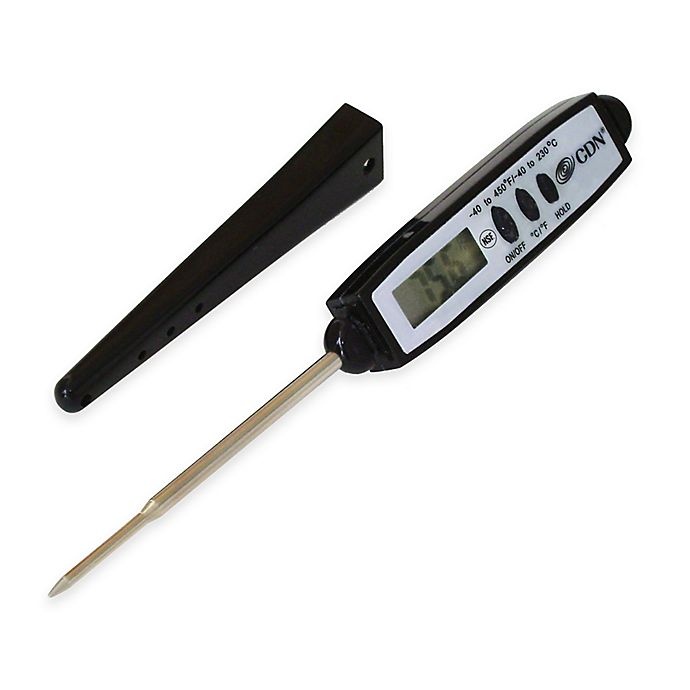 slide 1 of 1, CDN Kitchen ProAccurate Waterproof Pocket Cooking Thermometer, 1 ct