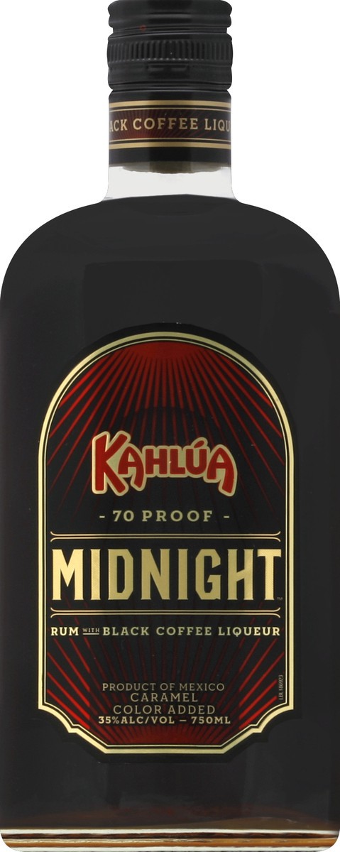 slide 2 of 2, Kahlua Midnight Liqueur, 750 ml