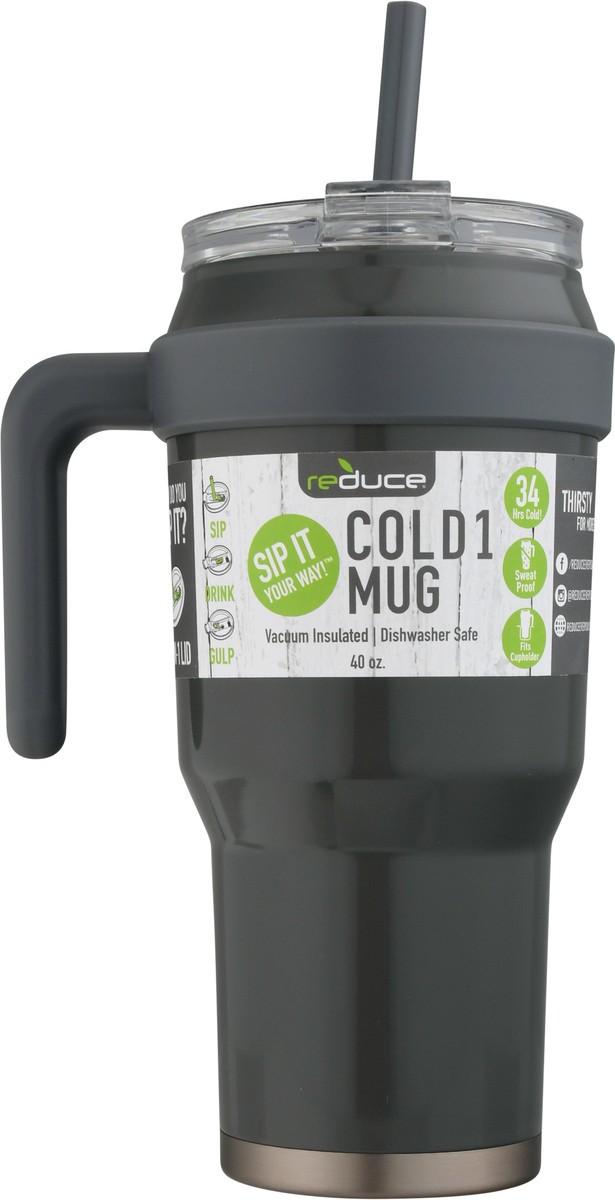 slide 8 of 9, Reduce Cold1 Mug Smoke, 40 oz