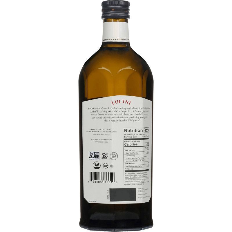 slide 3 of 3, Lucini Extra Virgin Olive Oil, 1 liter