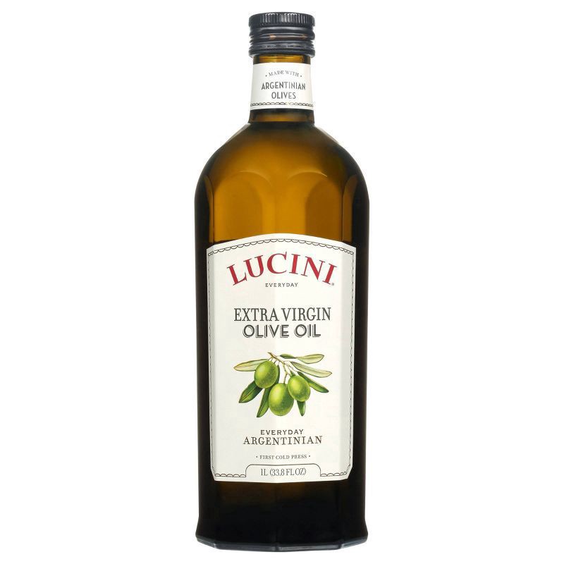 slide 1 of 3, Lucini Extra Virgin Olive Oil, 1 liter