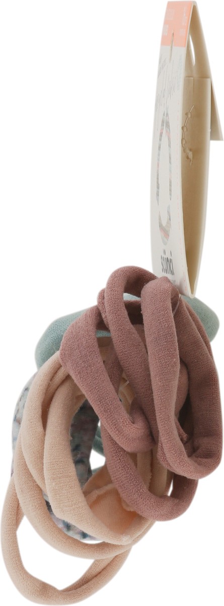 slide 9 of 9, scünci Consciously Minded Ponytailers 16 ea, 16 ct