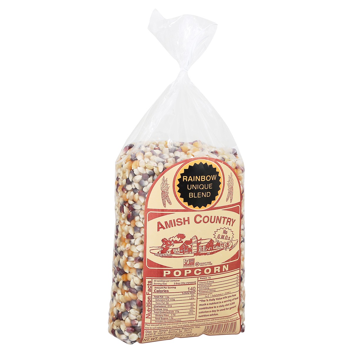 slide 9 of 9, Amish Country Rainbow Unique Blend Popcorn, 32 oz