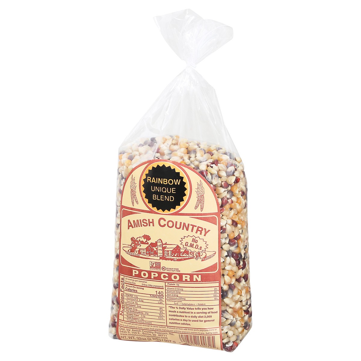 slide 8 of 9, Amish Country Rainbow Unique Blend Popcorn, 32 oz