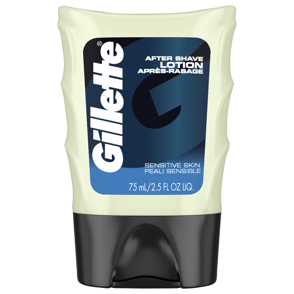 slide 1 of 2, Gillette Aftershave Lotion Sensitive Skin, 75 ml