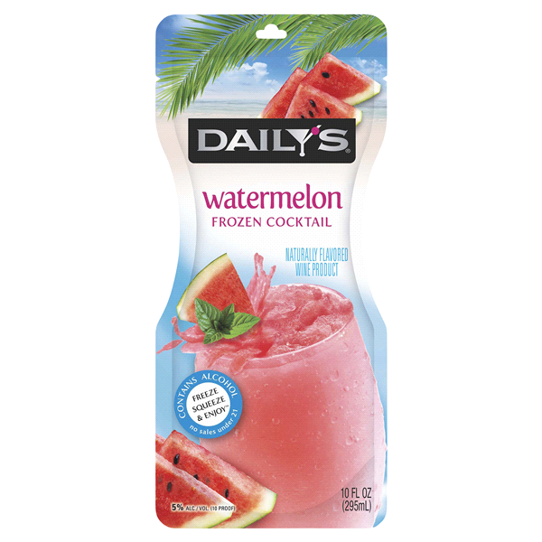 slide 1 of 1, Daily's Watermelon Single, 10 oz